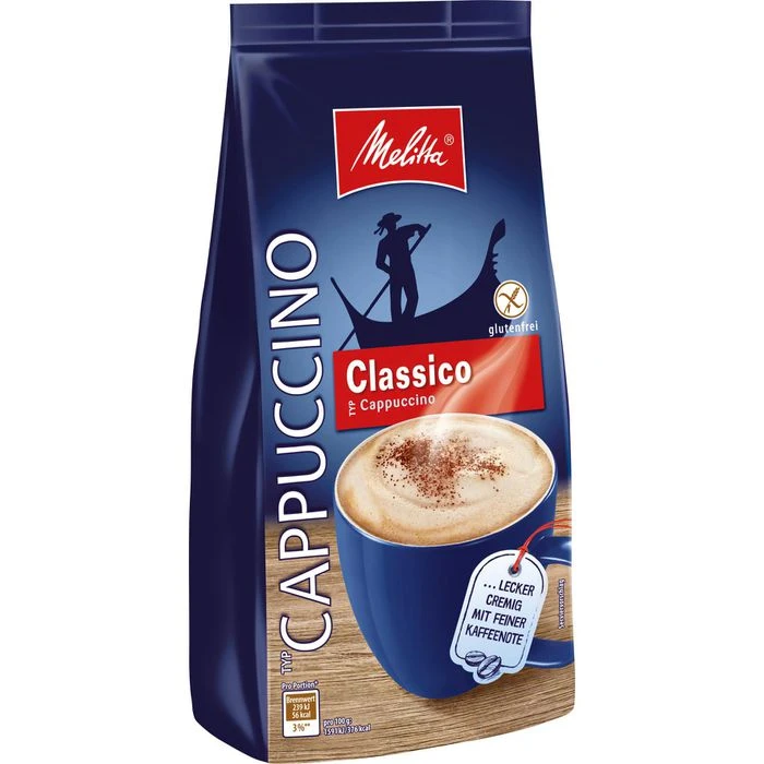 Melitta Kaffee Cappuccino Classico, Instant-Kaffee, Mild, 400g 4 Melitta Kaffee Cappuccino Classico, Instant-Kaffee, Mild, 400g – Bild 2
