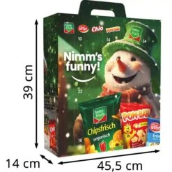 Adventskalender Intersnack Gefüllt Mit 24 Chips Und Snacks -Küchen Verkauf 131ce3c66729930d8675b4bb3af27f2e6455a330 adventskalender funny frisch