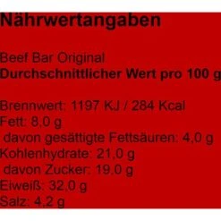 Jack-Links Fleischsnack Beef Bar Original, 22,5g, 14 Stück -Küchen Verkauf 16ebe037412226eec5f7097ee714a6eb48be51c2 fleischsnack jack links beef bar original