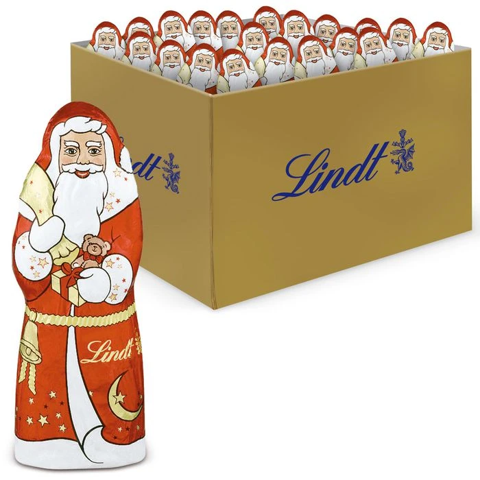 Lindt Weihnachtsmann Mini, Je 10g, 100 Stück 3 Lindt Weihnachtsmann Mini, Je 10g, 100 Stück