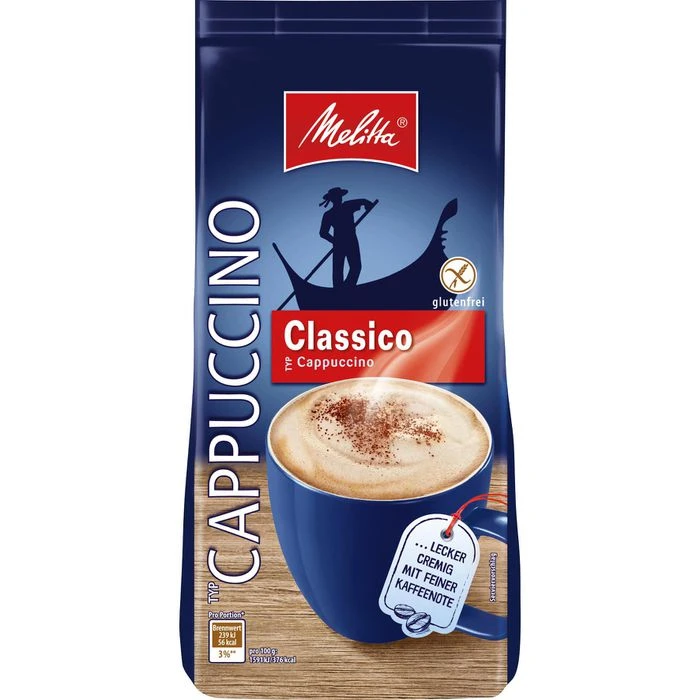Melitta Kaffee Cappuccino Classico, Instant-Kaffee, Mild, 400g 3 Melitta Kaffee Cappuccino Classico, Instant-Kaffee, Mild, 400g
