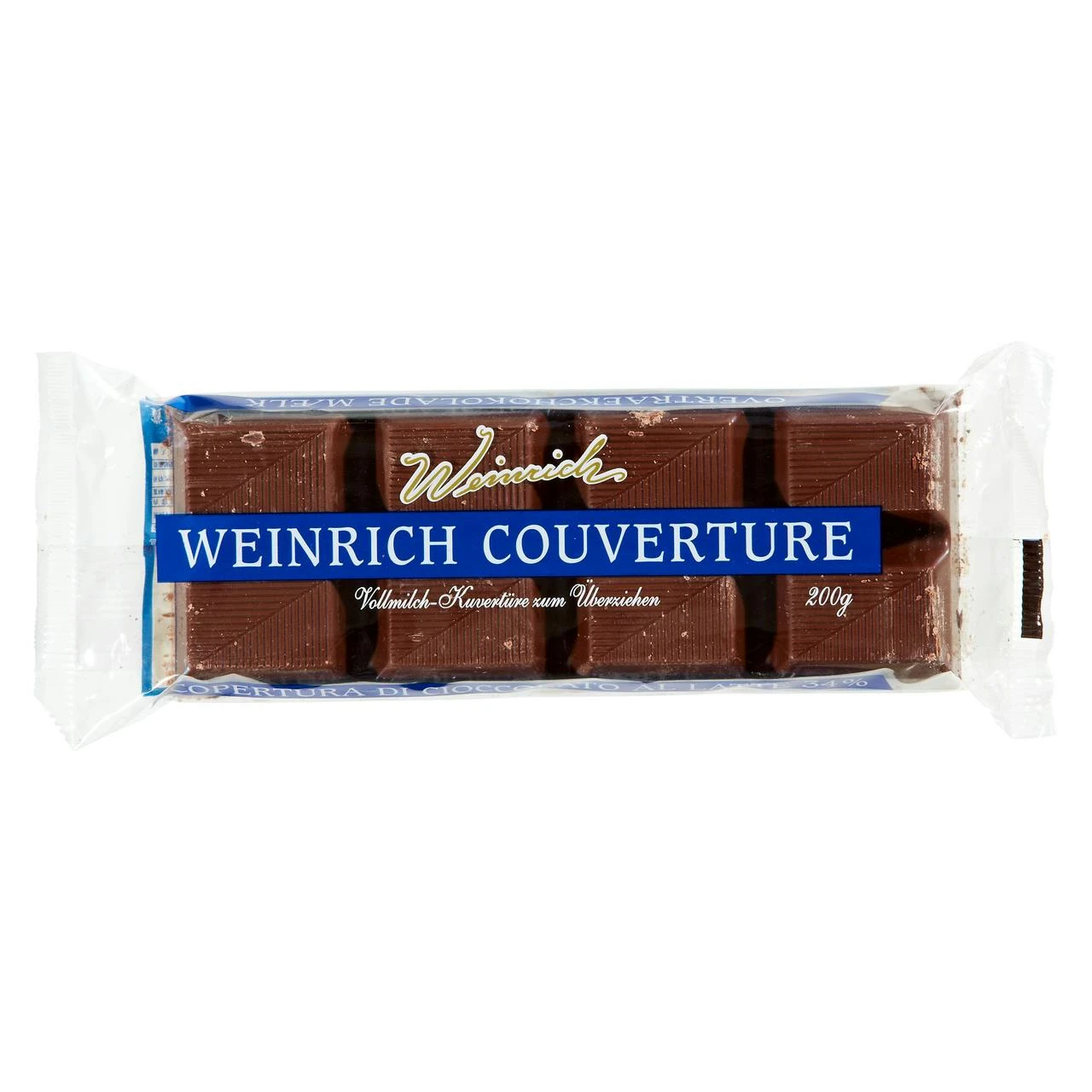 Weinrich Küvertüre Vollmilch 35 % Kakao (200 G) 4 Weinrich Küvertüre Vollmilch 35 % Kakao (200 G) – Bild 2