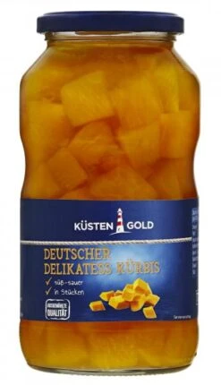 Küstengold Deutscher Delikatess Kürbis Süß-sauer