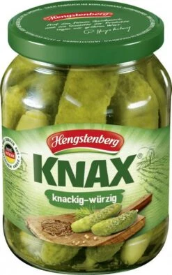 Hengstenberg Knax Gewürzgurken Knackig-würzig