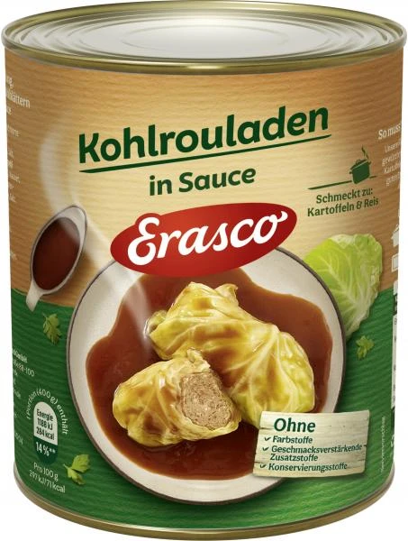 Erasco 2 Kohlrouladen In Feinwürziger Sauce 3 Erasco 2 Kohlrouladen In Feinwürziger Sauce