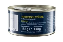 Küstengold Thunfisch-Stücke In Sonnenblumenöl -Küchen Verkauf 4502060199 4250426215403 03.jpg