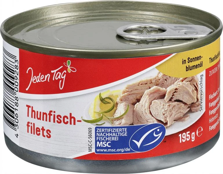 Jeden Tag Thunfischfilets In Öl 3 Jeden Tag Thunfischfilets In Öl