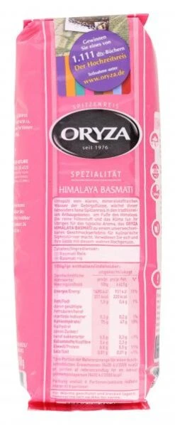 Oryza Himalaya Basmati-Reis -Küchen Verkauf 4502110439 4006237640312 03.jpg