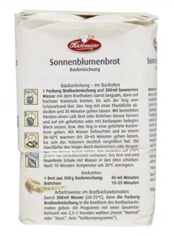 Küchenmeister Backmischung Sonnenblumenbrot -Küchen Verkauf 4502113458 4006363101466 03.jpg