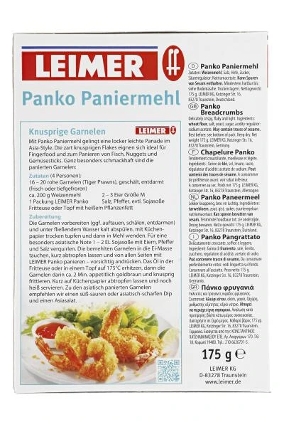 Leimer Panko Paniermehl 5 Leimer Panko Paniermehl – Bild 3