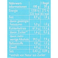 Corny Müsliriegel Free Schoko, Je 20g, 6 Riegel -Küchen Verkauf 498c21f3f3f36ac773e95ea7713fcd9070951862 muesliriegel corny free schoko