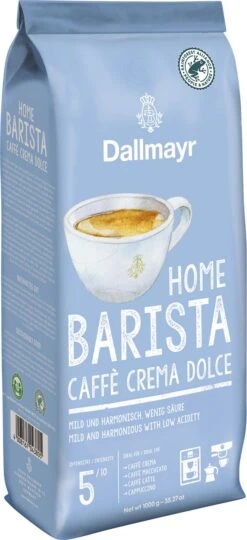 Dallmayr Kaffeebohnen Home Barista Crema Dolce (1 Kg) -Küchen Verkauf 4b5a7739 86da 4d56 a9ee 28b6eca1507d
