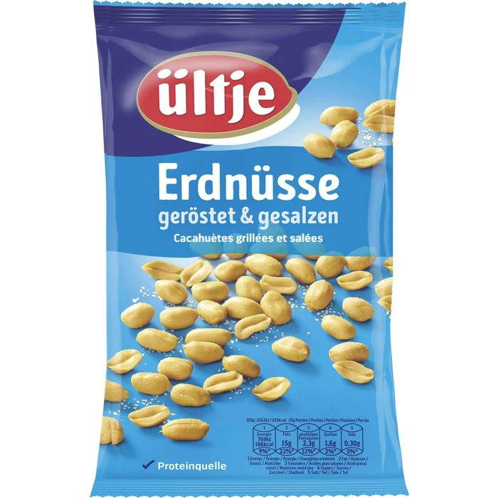 Ültje Erdnüsse Geröstet & Gesalzen, 2500g, 125 Beutel 4 Ültje Erdnüsse Geröstet & Gesalzen, 2500g, 125 Beutel – Bild 2