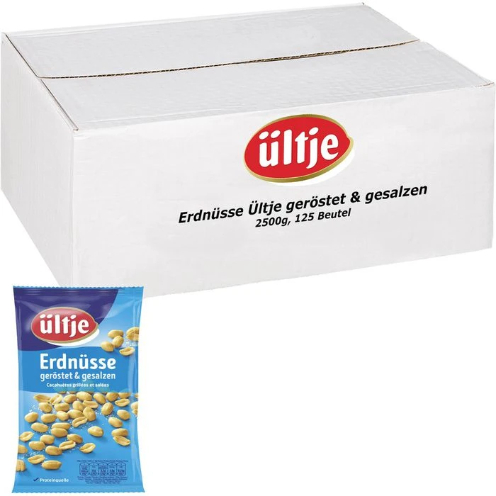 Ültje Erdnüsse Geröstet & Gesalzen, 2500g, 125 Beutel 3 Ültje Erdnüsse Geröstet & Gesalzen, 2500g, 125 Beutel