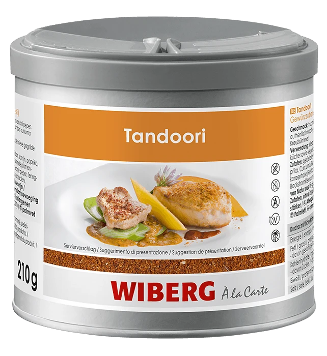 WIBERG Tandoori Gewürzzubereitung Indischer Art (470 Ml) 3 WIBERG Tandoori Gewürzzubereitung Indischer Art (470 Ml)