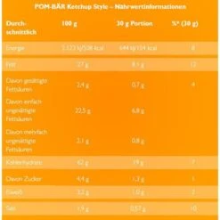 POM-BÄR Chips Ketchup Style, Kartoffelsnack, 75g 9 POM-BÄR Chips Ketchup Style, Kartoffelsnack, 75g -Küchen Verkauf b56e30502b1bfa978bceafcb44cb5b94a3bd27be chips pom baer ketchup style