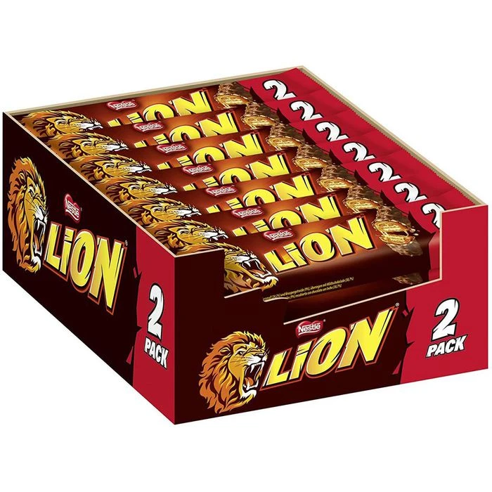 Nestlé® Nestle Schokoriegel Lion 2er Pack, 1680g, Je 60g, 28 Riegel 3 Nestlé® Nestle Schokoriegel Lion 2er Pack, 1680g, Je 60g, 28 Riegel