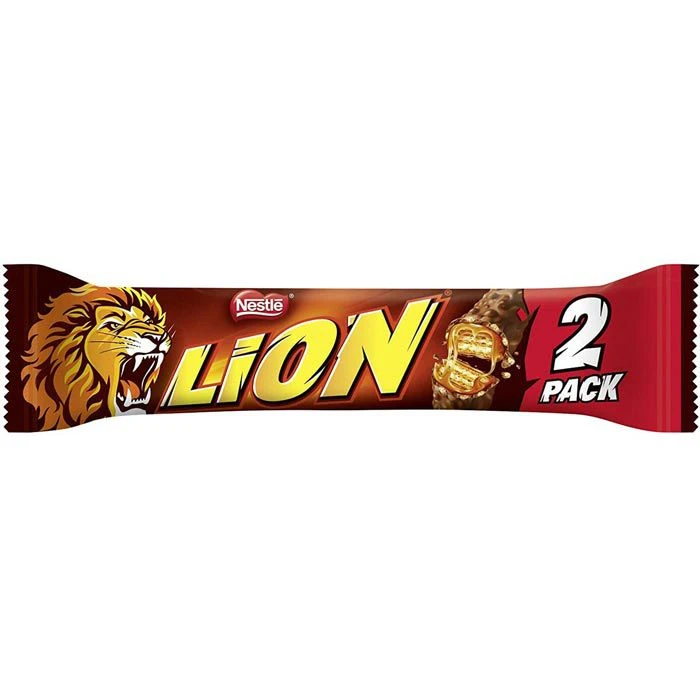 Nestlé® Nestle Schokoriegel Lion 2er Pack, 1680g, Je 60g, 28 Riegel 4 Nestlé® Nestle Schokoriegel Lion 2er Pack, 1680g, Je 60g, 28 Riegel – Bild 2