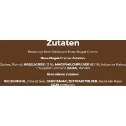 Nutella Brotaufstrich & Go, Einzelportionen Mit Brotsticks, 52g -Küchen Verkauf cfdb1ab7bb9dde0406bb68219943394ea352b453 brotaufstrich nutella und go
