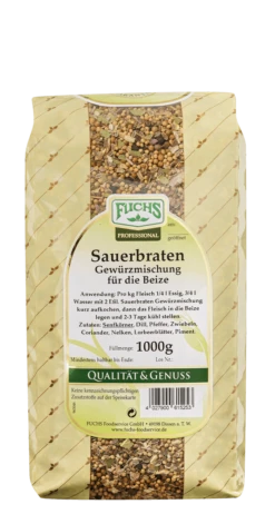 Fuchs Sauerbraten Gewürz Für Die Beize (1kg)