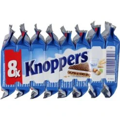 Knoppers Schokolade Milch-Haselnuss-Schnitte, Je 25g, 8 Stück -Küchen Verkauf eda88acb2ce253af7c5f11a28999ddc12b72e722 waffeln knoppers milch haselnuss schnitte