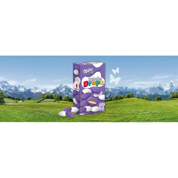 Milka Schokobonbons Schoko Drops, Mit Zarter Milka Alpenmilch, Je 42g, 21 Pack 5 Milka Schokobonbons Schoko Drops, Mit Zarter Milka Alpenmilch, Je 42g, 21 Pack – Bild 3